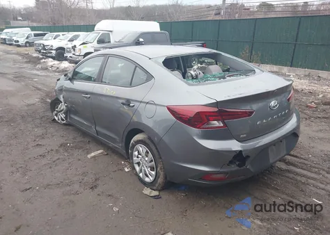 2019 Hyundai Elantra Se из США, поврежденный, VIN 5NPD74LF0KH496492